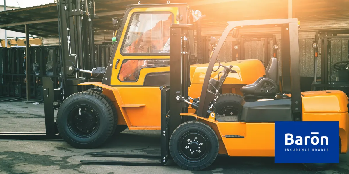 Seguro de circulación para maquinaria industrial en planta logística