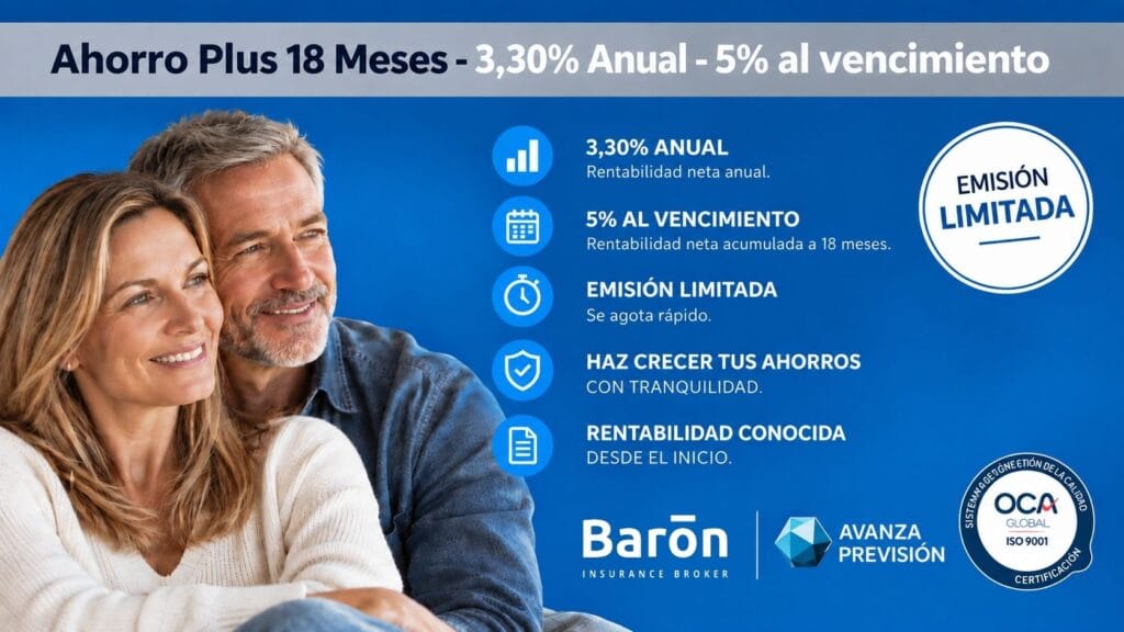 Ahorro plus 18